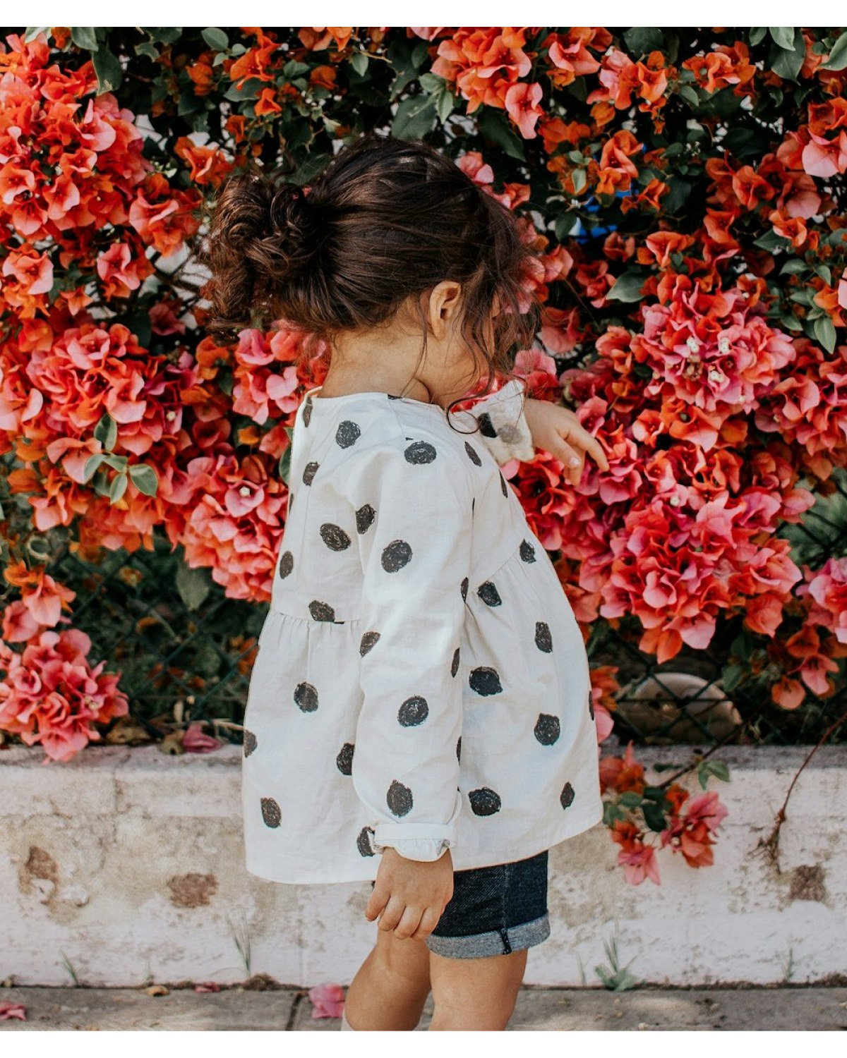Vestido Infantil Farm Poá